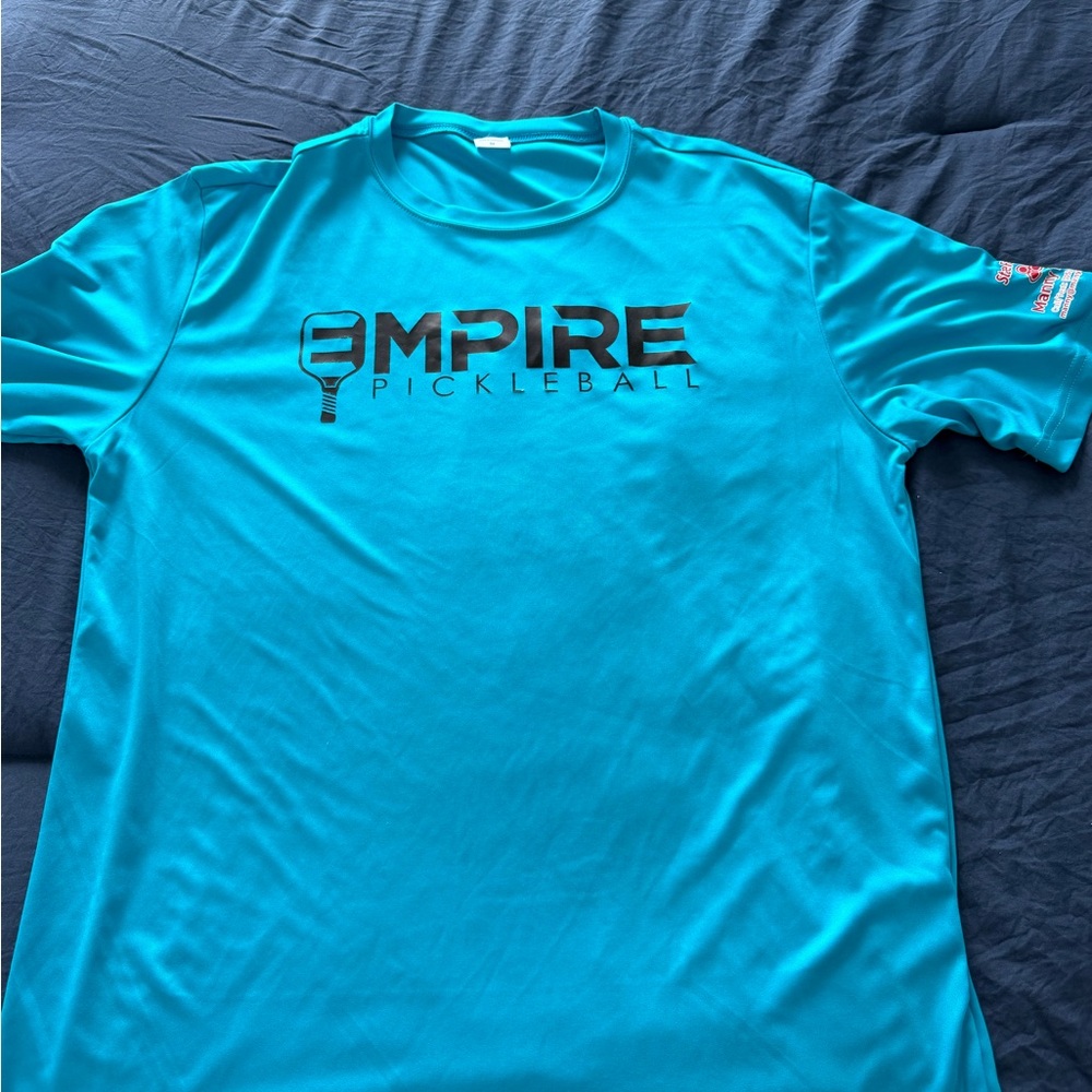 Men's Blue Athletic Shirt